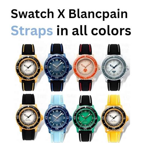 swatch blancpain armband|swatch straps.